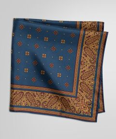 Brooks Brothers / ブルックス ブラザーズ その他小物 | シルクツイル スクエアメダリオンプリント ポケットスクエア