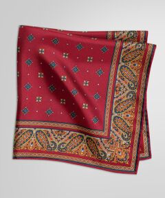 Brooks Brothers / ブルックス ブラザーズ その他小物 | シルクツイル スクエアメダリオンプリント ポケットスクエア