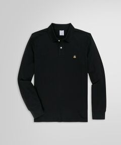 Brooks Brothers / ブルックス ブラザーズ ポロシャツ | GF　スーピマコットン　ストレッチピケ　ロングスリーブポロシャツ　Slim Fit