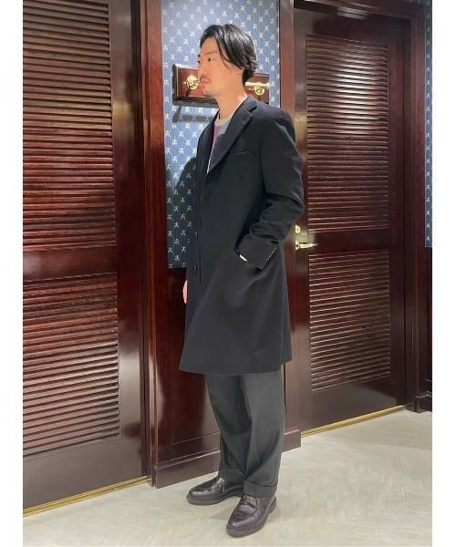 Brooks Brothers / ブルックス ブラザーズ その他アウター | ウール/カシミヤ ソリッド チェスターフィールドコート | 詳細7