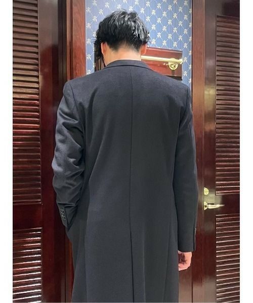 Brooks Brothers / ブルックス ブラザーズ その他アウター | ウール/カシミヤ ソリッド チェスターフィールドコート | 詳細8