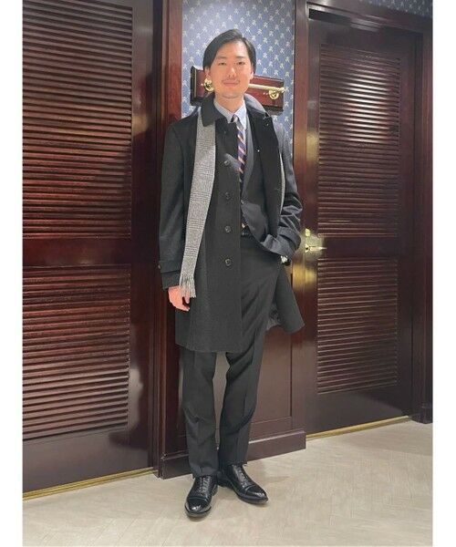 Brooks Brothers / ブルックス ブラザーズ ステンカラーコート | ウール/カシミヤ ソリッド バルカラーコート | 詳細10