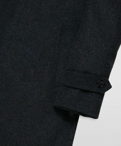 Brooks Brothers / ブルックス ブラザーズ ステンカラーコート | ウール/カシミヤ ソリッド バルカラーコート | 詳細2