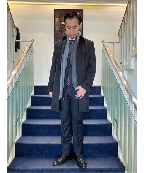 Brooks Brothers / ブルックス ブラザーズ ステンカラーコート | ウール/カシミヤ ソリッド バルカラーコート | 詳細9