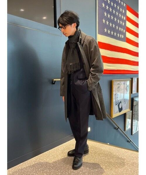 Brooks Brothers / ブルックス ブラザーズ マフラー・ショール・スヌード・ストール | カシミヤ ソリッド リバーシブルマフラー | 詳細4