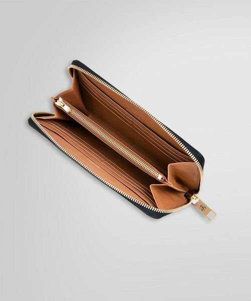 Brooks Brothers / ブルックス ブラザーズ 財布・コインケース・マネークリップ | ぺブルレザー ラウンドジップ ロングウォレット | 詳細1
