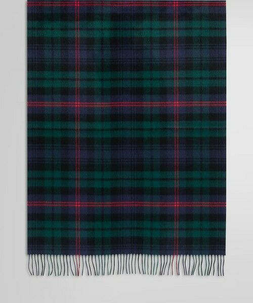 Brooks Brothers / ブルックス ブラザーズ マフラー・ショール・スヌード・ストール | カシミヤ ブラックウォッチ オーバーペイン オブロングスカーフ | 詳細1