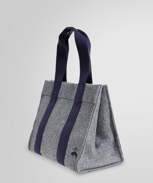Brooks Brothers / ブルックス ブラザーズ トートバッグ | ウール/ナイロン GF バイカラー トートバッグ | 詳細1