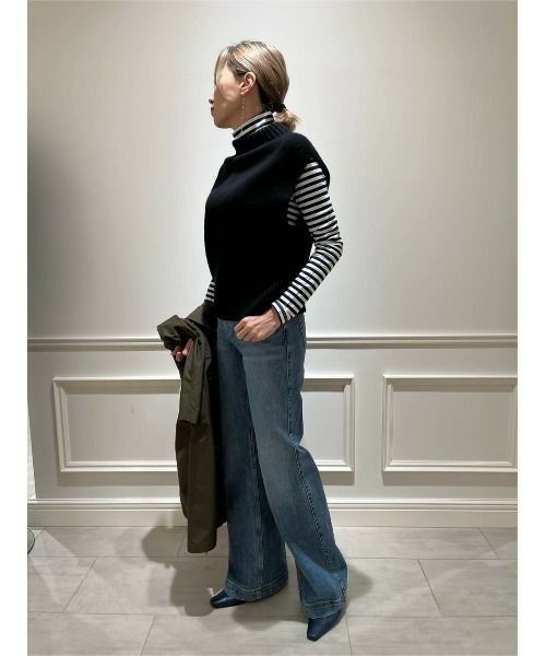 Brooks Brothers / ブルックス ブラザーズ セットアップ | メリノウール モックネック ベスト | 詳細3