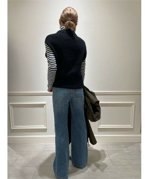 Brooks Brothers / ブルックス ブラザーズ セットアップ | メリノウール モックネック ベスト | 詳細4