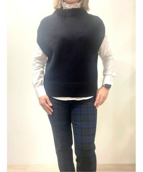 Brooks Brothers / ブルックス ブラザーズ セットアップ | メリノウール モックネック ベスト | 詳細7