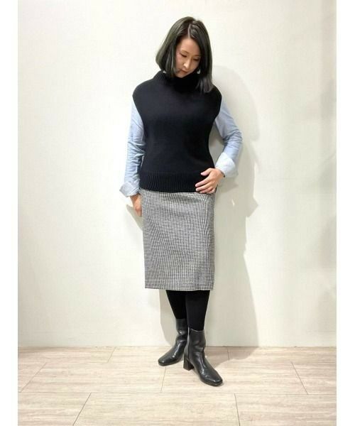 Brooks Brothers / ブルックス ブラザーズ セットアップ | メリノウール モックネック ベスト | 詳細9