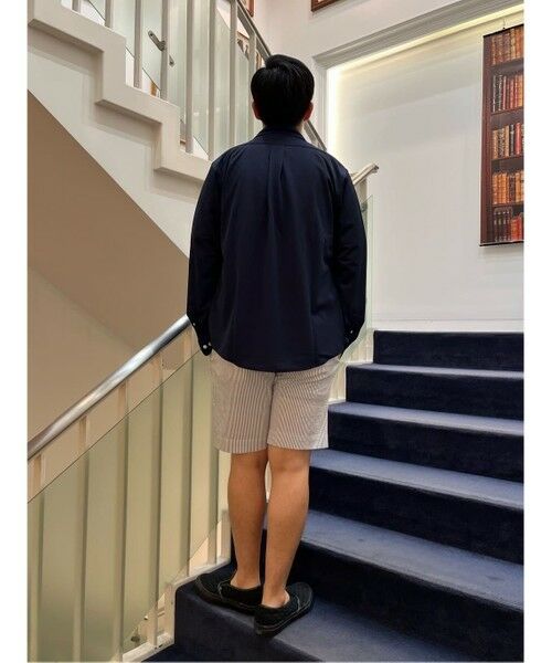 Brooks Brothers / ブルックス ブラザーズ その他パンツ | ストレッチコットン シアサッカーストライプ 9inショーツ | 詳細9