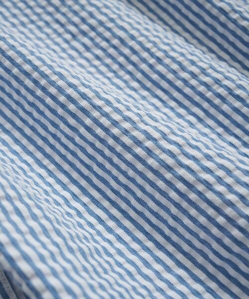 Brooks Brothers / ブルックス ブラザーズ シャツ・ブラウス | ストレッチコットン シアサッカーストライプ ショートスリーブ カジュアルシャツ Regular Fit | 詳細1