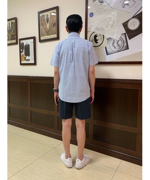 Brooks Brothers / ブルックス ブラザーズ シャツ・ブラウス | ストレッチコットン シアサッカーストライプ ショートスリーブ カジュアルシャツ Regular Fit | 詳細3