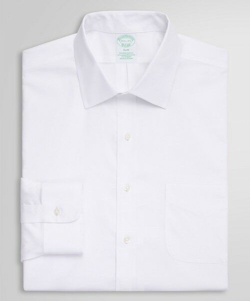 Brooks Brothers / ブルックス ブラザーズ シャツ・ブラウス | スーピマコットンストレッチ ピンポイントオックスフォード ドレスシャツ Slim Fit | 詳細1