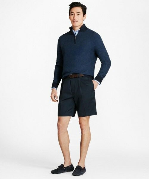 Brooks Brothers / ブルックス ブラザーズ チノ・ワークパンツ | ストレッチコットン ライトウエイトアドバンテージチノ プリーテッド 8inショーツ | 詳細5