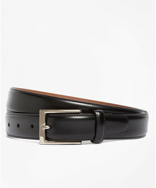 Brooks Brothers/ブルックス ブラザーズ シルバーバックル ドレスベルト ブラック 34inch Brooks Brothers/ブルックス ブラザーズ シルバーバックル ドレスベルト ブラック 34inch