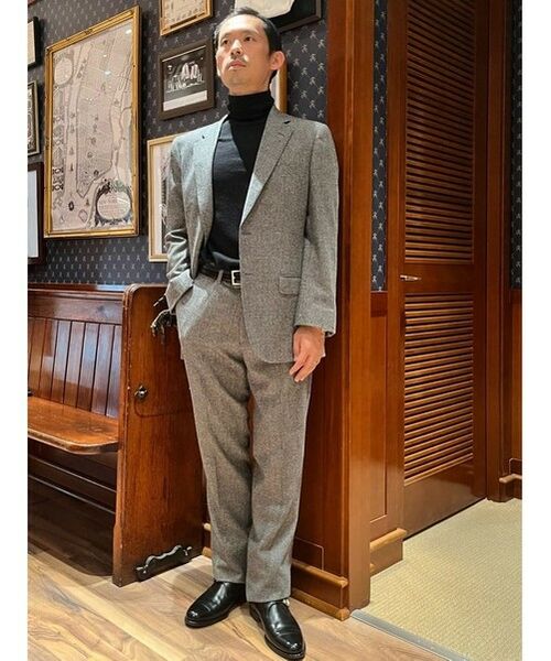 Brooks Brothers / ブルックス ブラザーズ ベルト・サスペンダー | ゴールドバックル ドレスベルト | 詳細1