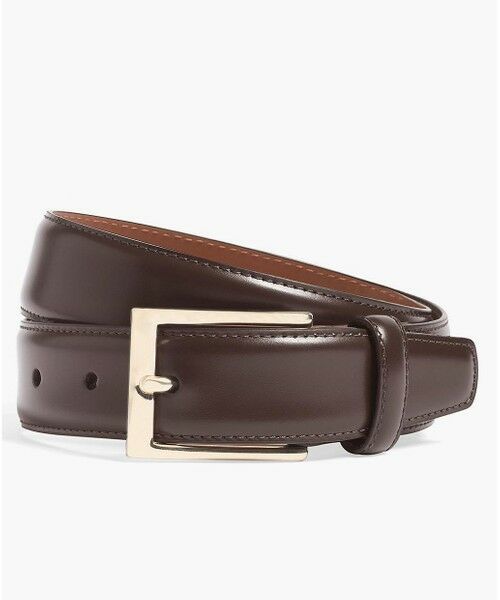 Brooks Brothers/ブルックス ブラザーズ ゴールドバックル ドレスベルト ブラウン 34inch Brooks Brothers/ブルックス ブラザーズ ゴールドバックル ドレスベルト ブラウン 34inch