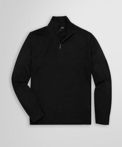 Brooks Brothers / ブルックス ブラザーズ ニット・セーター | メリノウール　ハーフジップ　モックネックセーター