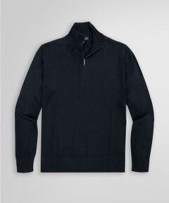 Brooks Brothers / ブルックス ブラザーズ ニット・セーター | メリノウール　ハーフジップ　モックネックセーター