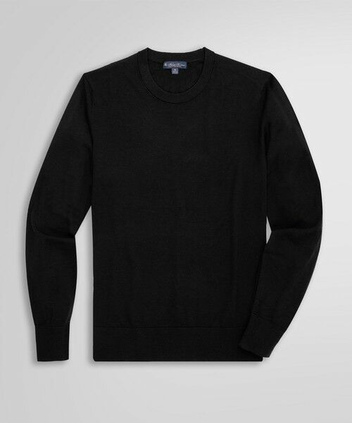 Brooks Brothers/ブルックス ブラザーズ メリノウール クルーネックセーター ブラック L Brooks Brothers/ブルックス ブラザーズ メリノウール クルーネックセーター ブラック L