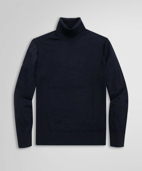 Brooks Brothers/ブルックス ブラザーズ メリノウール タートルネックセーター ネイビー S Brooks Brothers/ブルックス ブラザーズ メリノウール タートルネックセーター ネイビー S