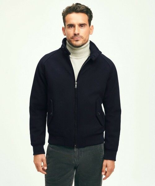 Brooks Brothers/ブルックス ブラザーズ ウール ボマージャケット ネイビー M Brooks Brothers/ブルックス ブラザーズ ウール ボマージャケット ネイビー M