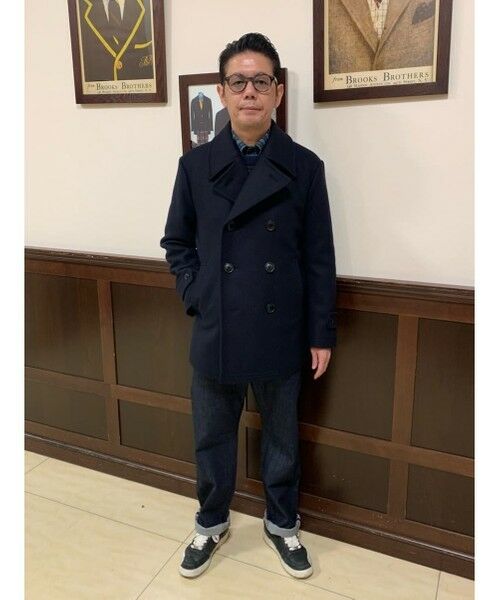 Brooks Brothers ピーコート サイズS 黒 ウール ピーコート （ピーコート）｜Brooks Brothers
