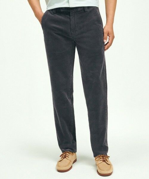 Brooks Brothers/ブルックス ブラザーズ 8-Waleコーデュロイ プレーンフロントパンツ REGULAR ブラック 33inch Brooks Brothers/ブルックス ブラザーズ 8-Waleコーデュロイ プレーンフロントパンツ REGULAR ブラック 33inch