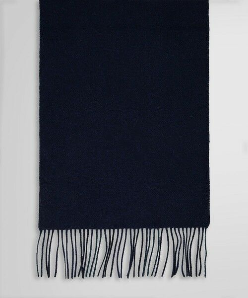 Brooks Brothers / ブルックス ブラザーズ マフラー・ショール・スヌード・ストール | カシミヤ ソリッド/ブラックウォッチ ダブルフェイス マフラー | 詳細2