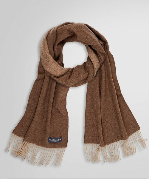Brooks Brothers/ブルックス ブラザーズ カシミヤ ソリッド リバーシブルマフラー キャメル ONE SIZE Brooks Brothers/ブルックス ブラザーズ カシミヤ ソリッド リバーシブルマフラー キャメル ONE SIZE