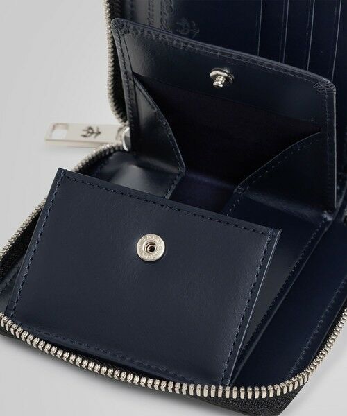 Brooks Brothers / ブルックス ブラザーズ 財布・コインケース・マネークリップ | スクエア　ラウンドジップ　ウォレット | 詳細3