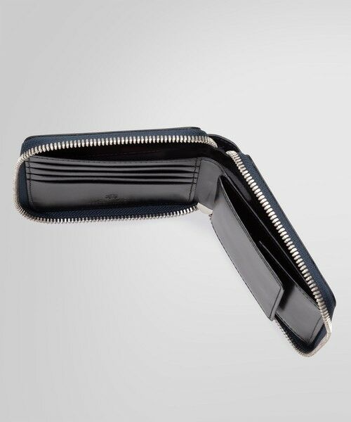 Brooks Brothers / ブルックス ブラザーズ 財布・コインケース・マネークリップ | スクエア　ラウンドジップ　ウォレット | 詳細5