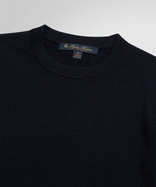 Brooks Brothers / ブルックス ブラザーズ ニット・セーター | ショートスリーブ メリノウール クルーネックセーター | 詳細2