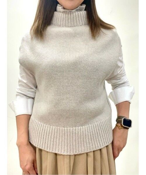 Brooks Brothers / ブルックス ブラザーズ セットアップ | メリノウール モックネック ベスト | 詳細4