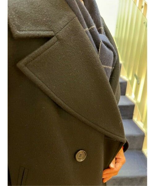 Brooks Brothers / ブルックス ブラザーズ ピーコート | ウール 4ボタン ショートコート | 詳細10