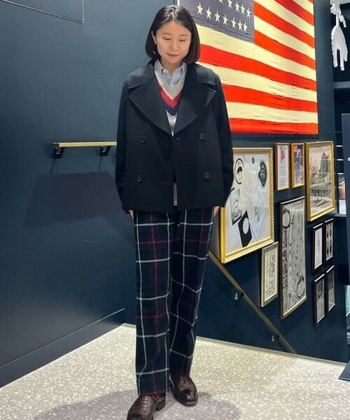 Brooks Brothers / ブルックス ブラザーズ ピーコート | ウール 4ボタン ショートコート | 詳細12