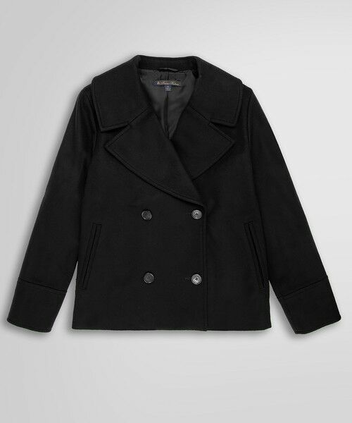 Brooks Brothers/ブルックス ブラザーズ ウール 4ボタン ショートコート ブラック 2 Brooks Brothers/ブルックス ブラザーズ ウール 4ボタン ショートコート ブラック 2