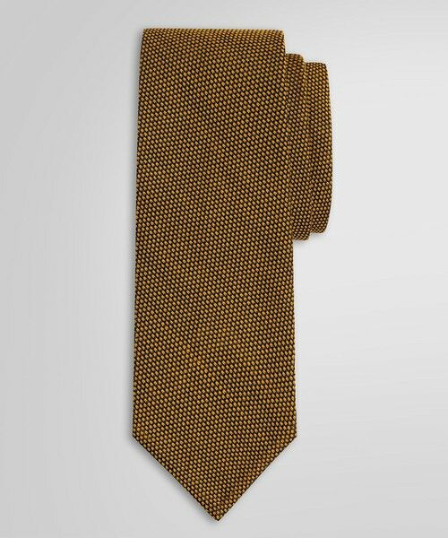 Brooks Brothers/ブルックス ブラザーズ ウール/シルク スモール ガルザタイ イエロー ONE SIZE Brooks Brothers/ブルックス ブラザーズ ウール/シルク スモール ガルザタイ イエロー ONE SIZE