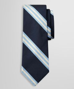 Brooks Brothers / ブルックス ブラザーズ ネクタイ | ◆JAPAN TRAD.◆シルク ラージ BB#1ストライプ レップタイ