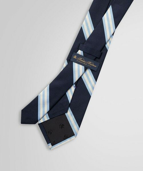 Brooks Brothers / ブルックス ブラザーズ ネクタイ | ◆JAPAN TRAD.◆シルク ラージ BB#1ストライプ レップタイ | 詳細6