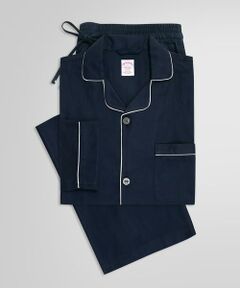Brooks Brothers / ブルックス ブラザーズ ルームウェア | コットンフランネル GFロゴ パジャマ