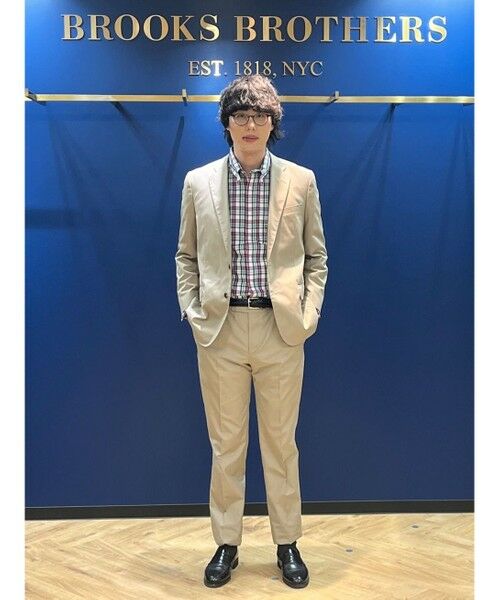 Brooks Brothers / ブルックス ブラザーズ スラックス・ドレスパンツ | ポリエステル/コットン ポプリン プレーンフロント トラウザーズ Classic | 詳細5