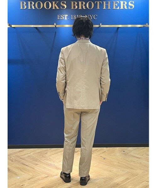 Brooks Brothers / ブルックス ブラザーズ スラックス・ドレスパンツ | ポリエステル/コットン ポプリン プレーンフロント トラウザーズ Classic | 詳細6