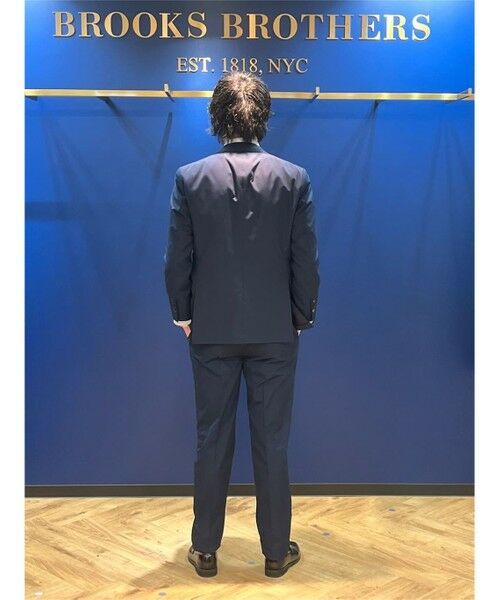 Brooks Brothers / ブルックス ブラザーズ スラックス・ドレスパンツ | ポリエステル/コットン ポプリン プレーンフロント トラウザーズ Classic | 詳細15