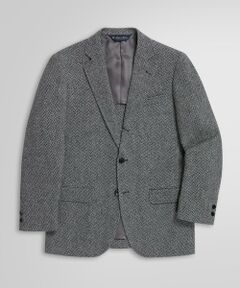 Brooks Brothers / ブルックス ブラザーズ テーラードジャケット | ウール ツイード ヘリンボーンストライプ 段返り３釦コンフォートサックジャケット Traditional