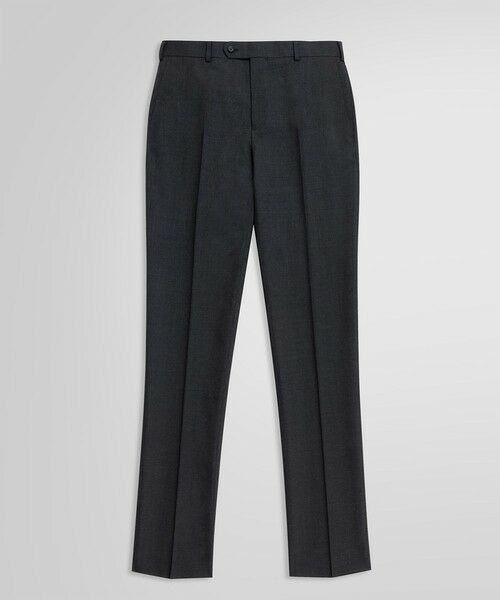Brooks Brothers/ブルックス ブラザーズ ウール ソリッド プレーンフロント トラウザーズ Classic チャコール 30inch Brooks Brothers/ブルックス ブラザーズ ウール ソリッド プレーンフロント トラウザーズ Classic チャコール 30inch