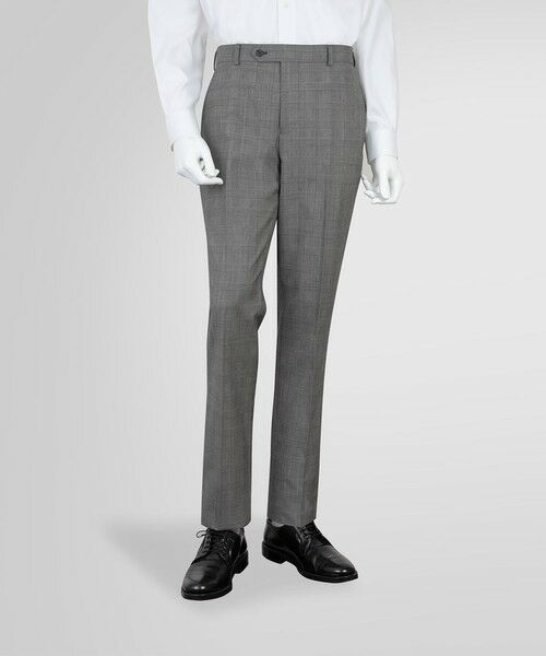 Brooks Brothers / ブルックス ブラザーズ スラックス・ドレスパンツ | ウール グレンチェック プレーンフロント トラウザーズ Classic | 詳細3